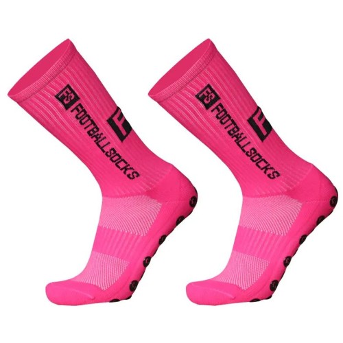 Chaussettes Antidérapantes Football Socks Rose